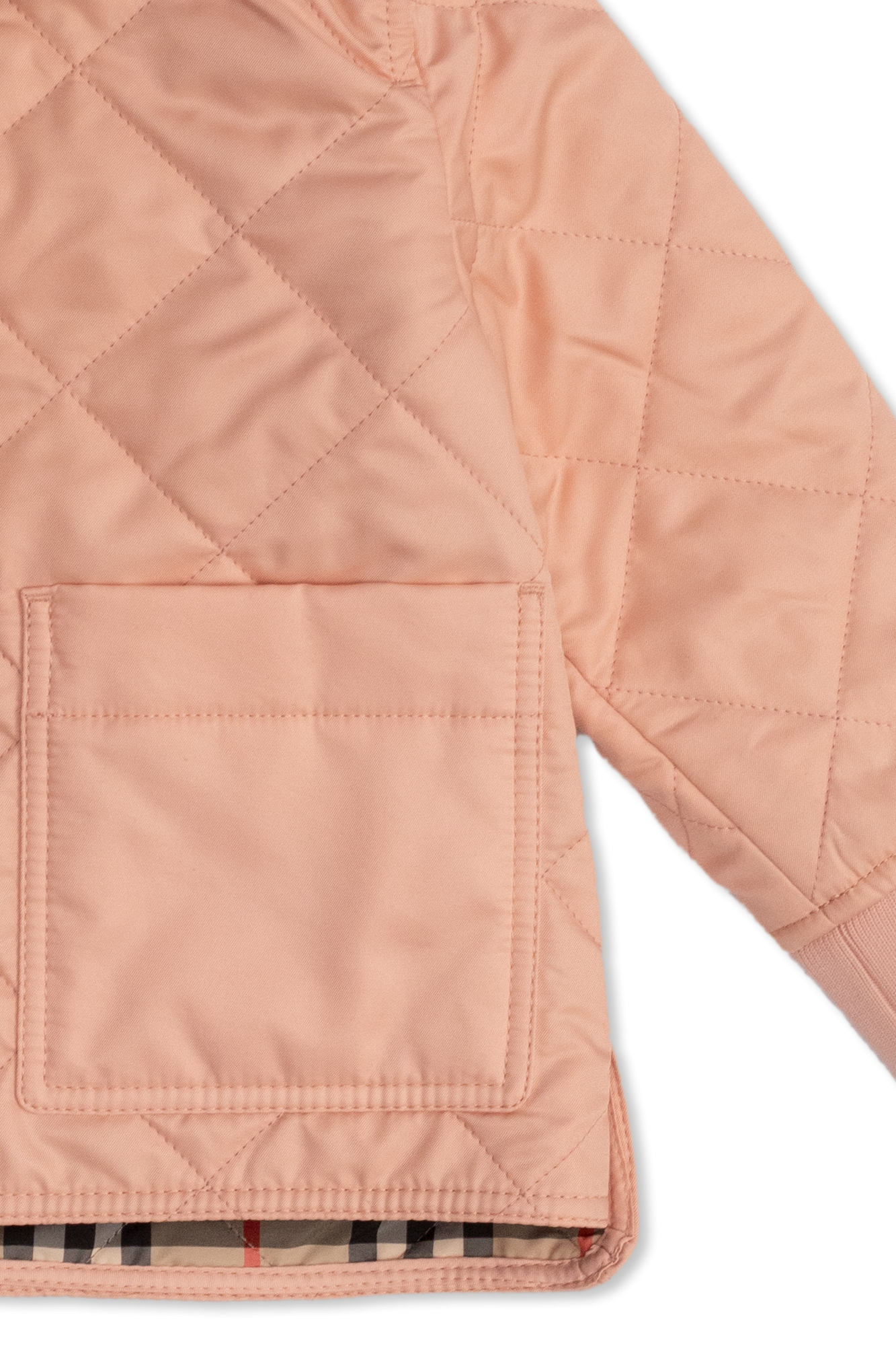 Burberry quilted hotsell jacket kids